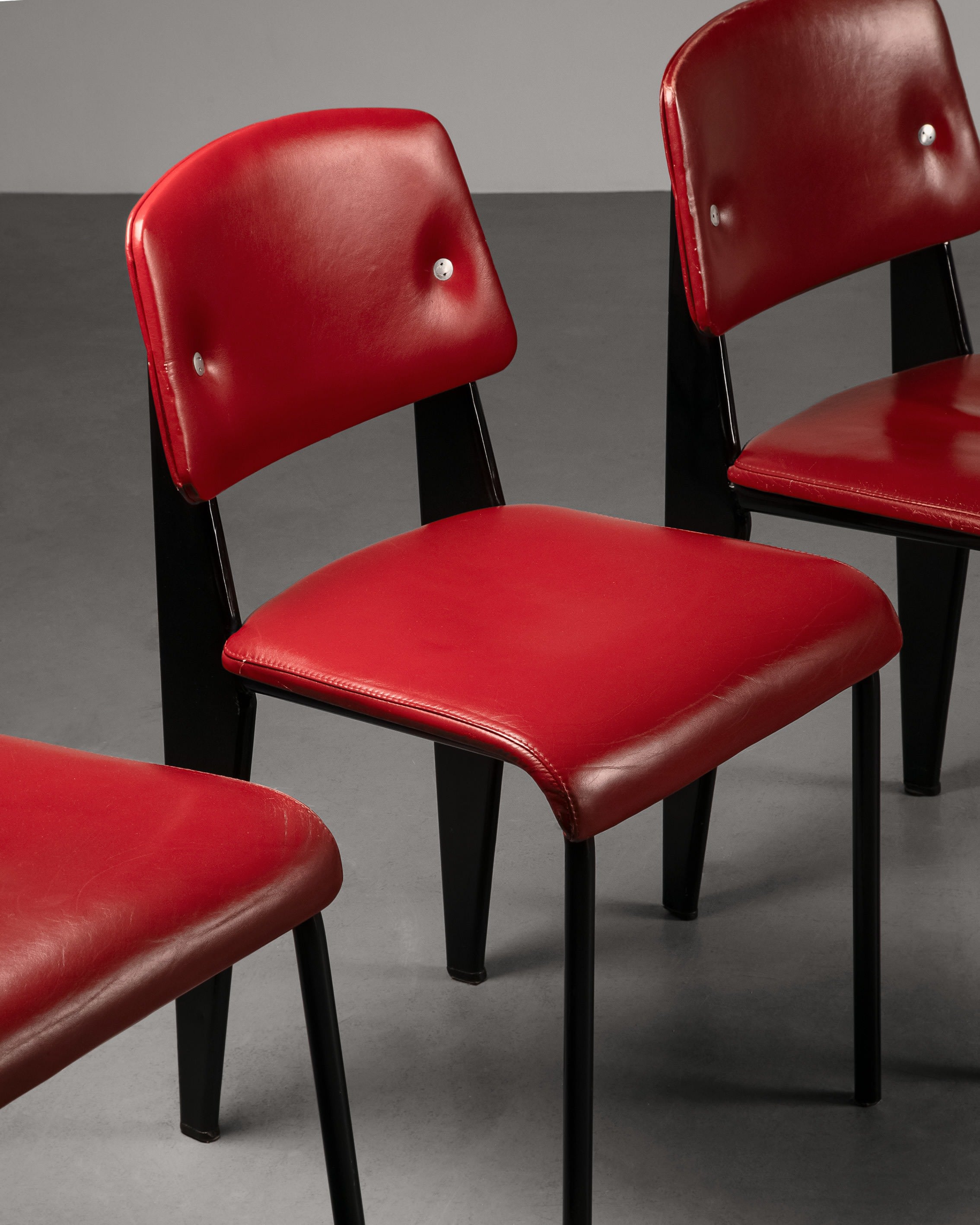 'Metropole' Dining Chairs Mod. 306 (Set of 10)