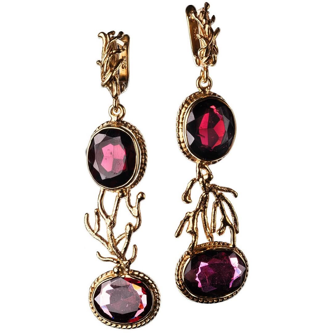 Stunning Garnet Earrings