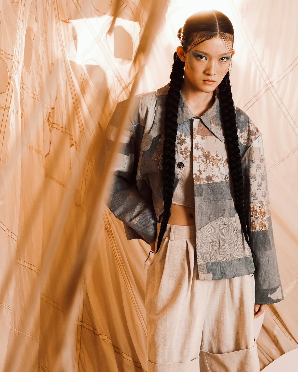 Look 13 — "SOS: water"