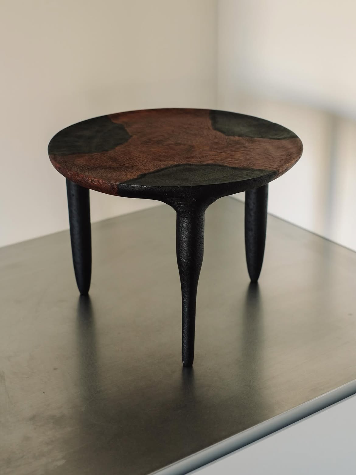 Abstract Carbonized Soban Table