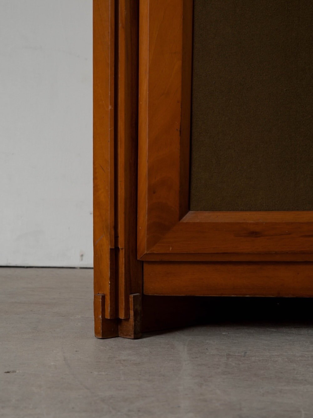 Cabinet in Wood and Fabric