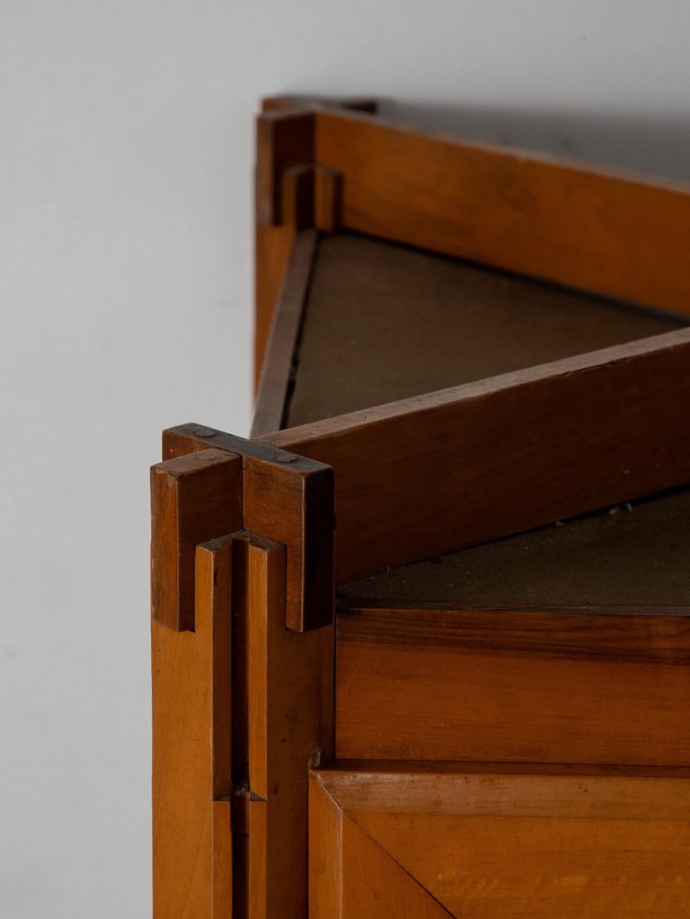 Cabinet in Wood and Fabric