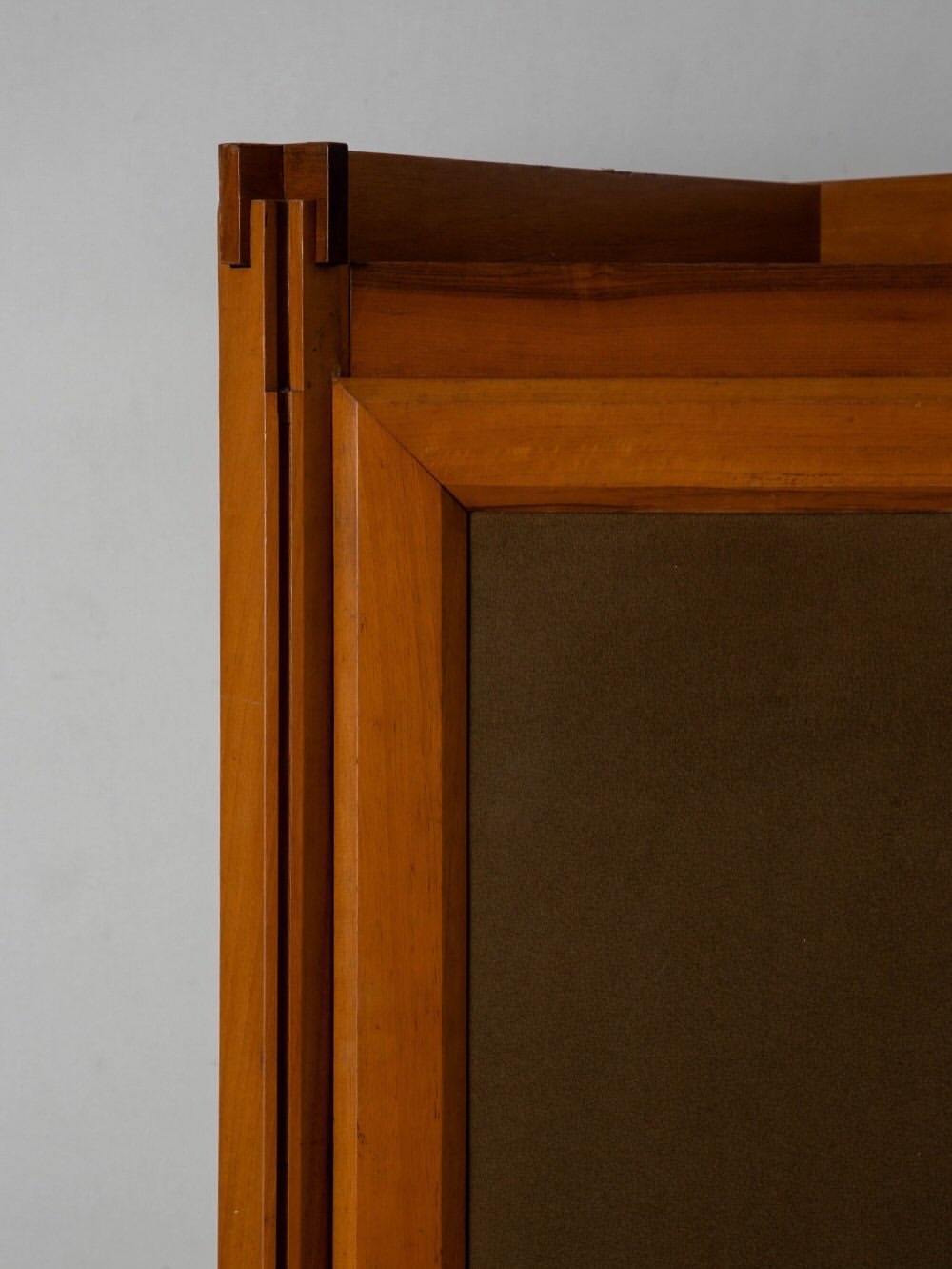 Cabinet in Wood and Fabric