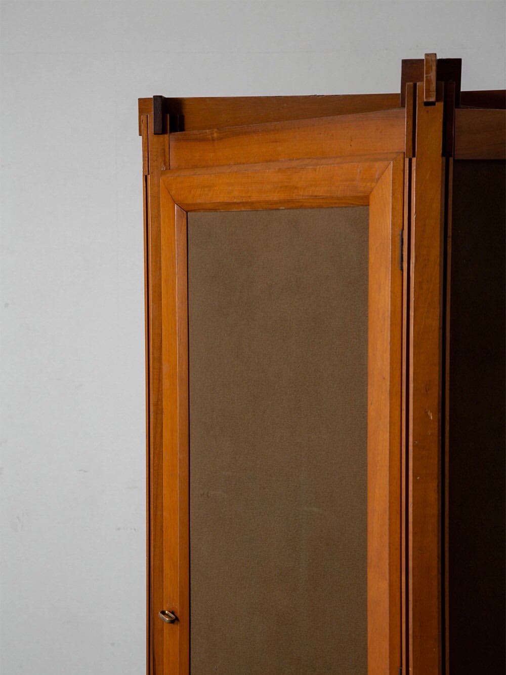 Cabinet in Wood and Fabric