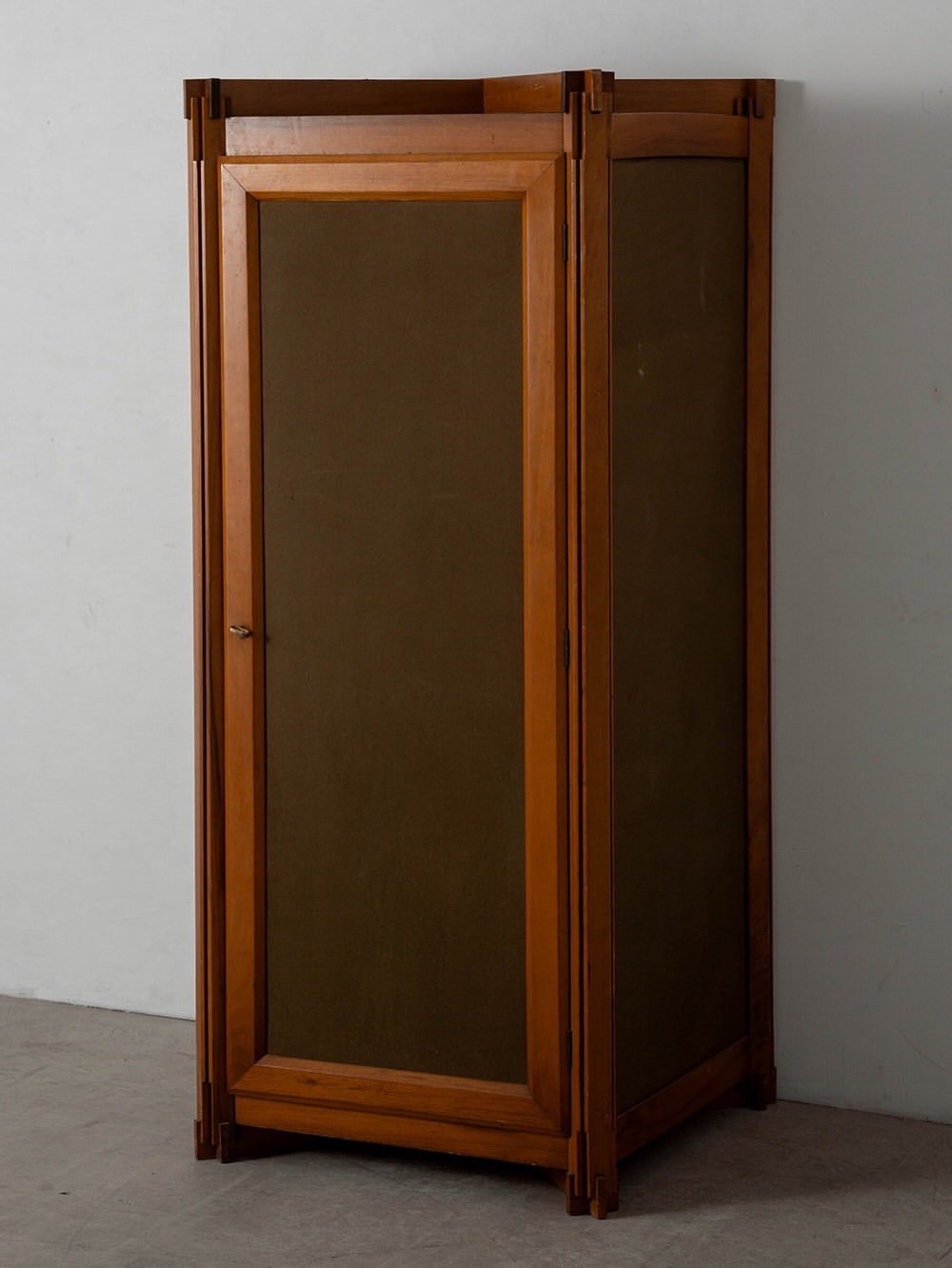 Cabinet in Wood and Fabric
