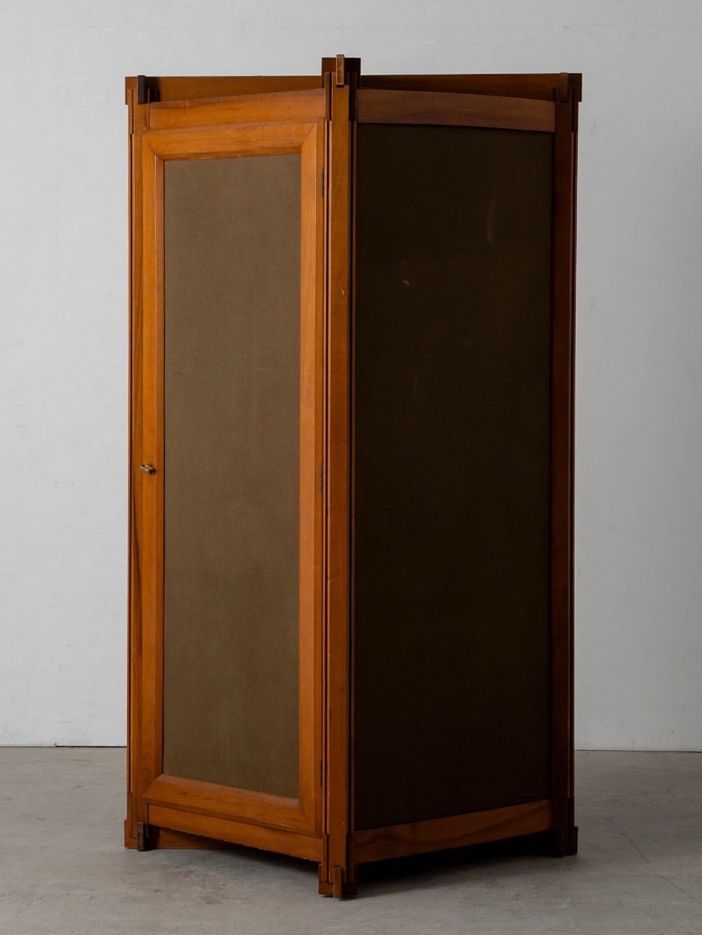 Cabinet in Wood and Fabric