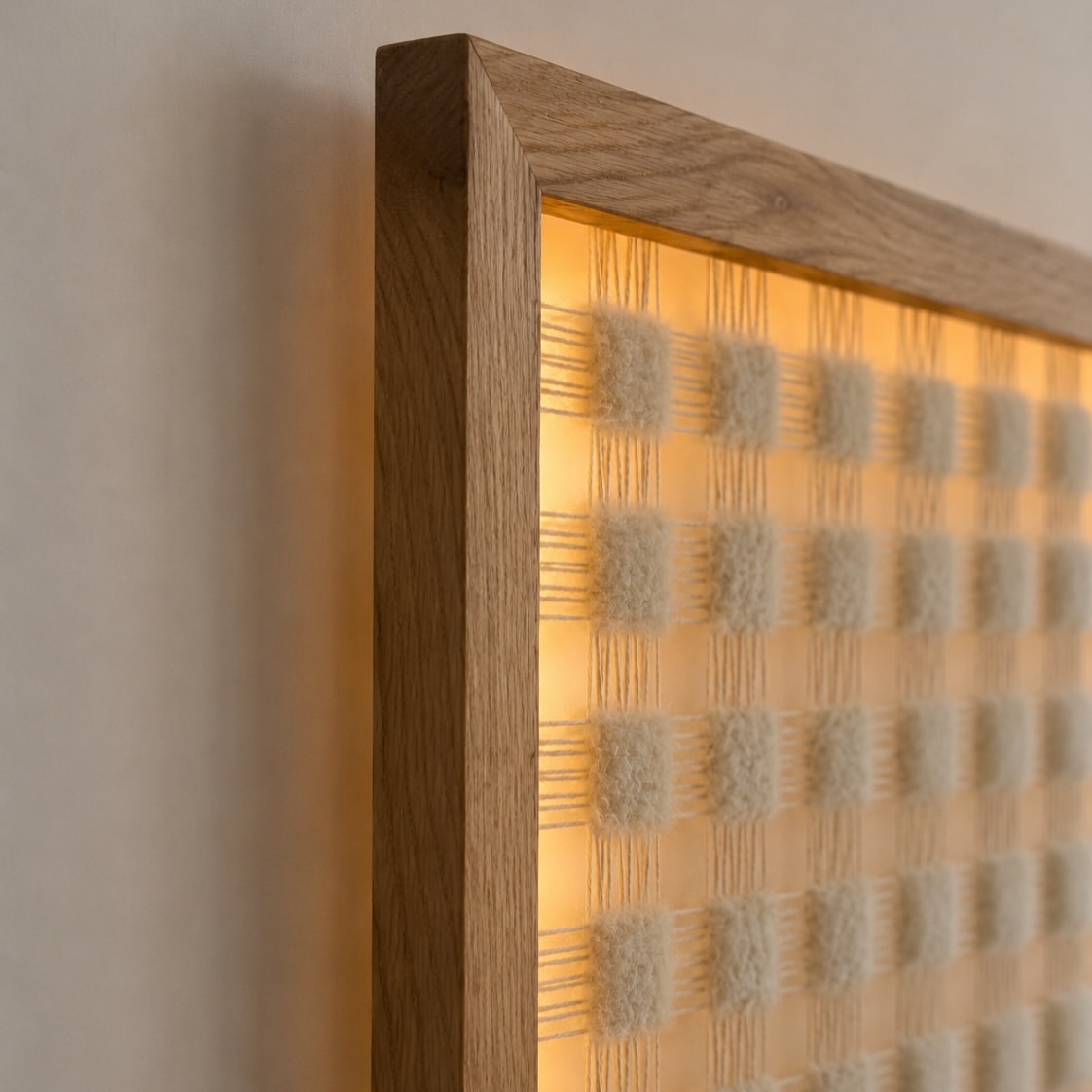 Woven Light Wall Panel
