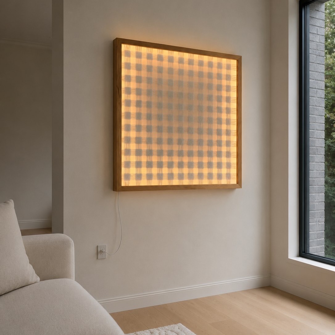 Woven Light Wall Panel