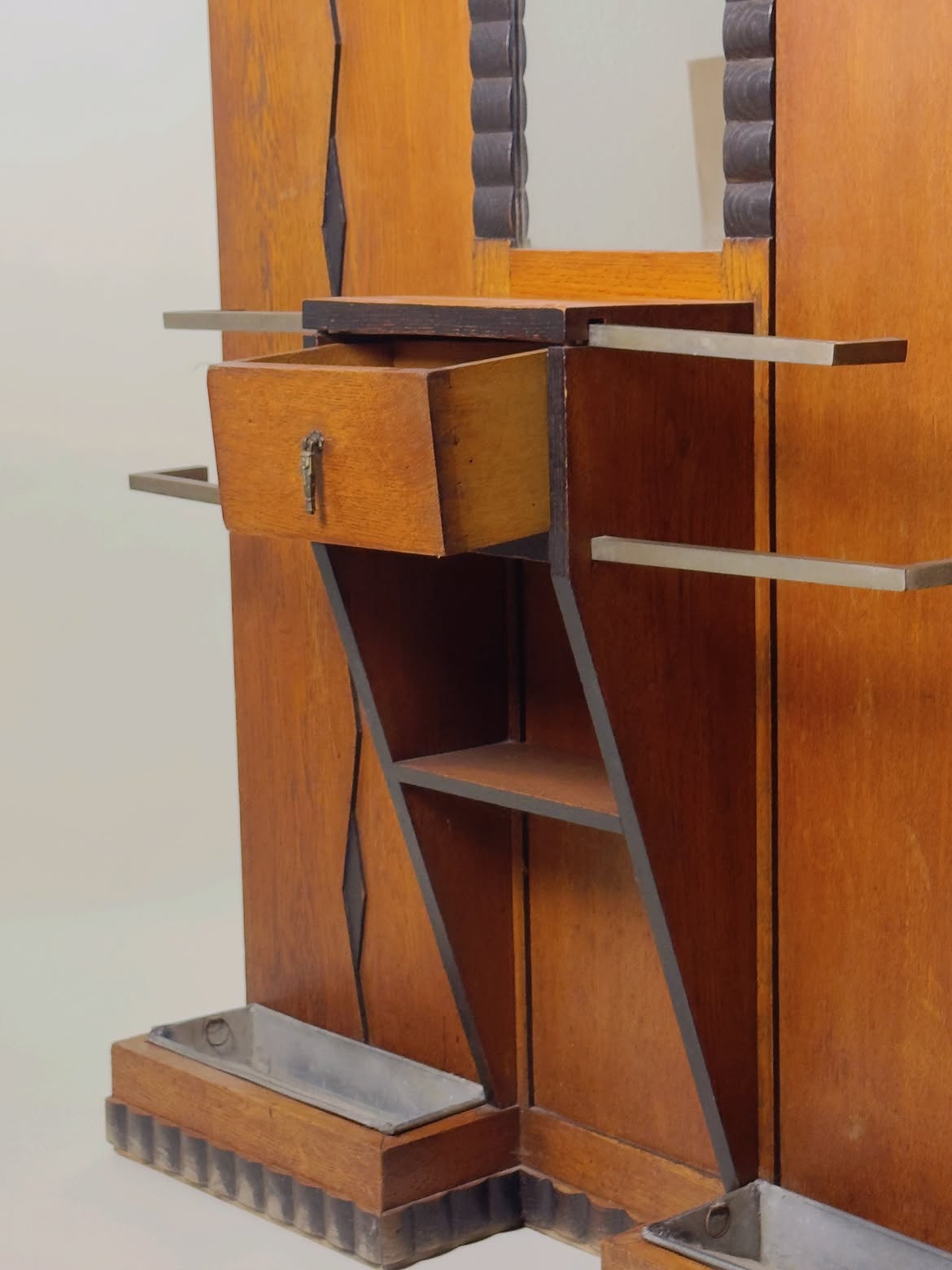 Art Deco Hall Stand