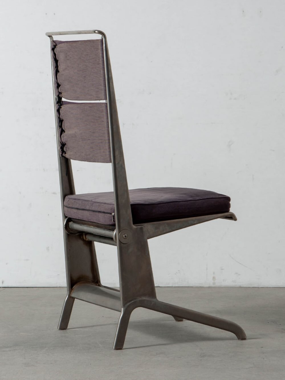 Folding Chair in Steel and Fabric