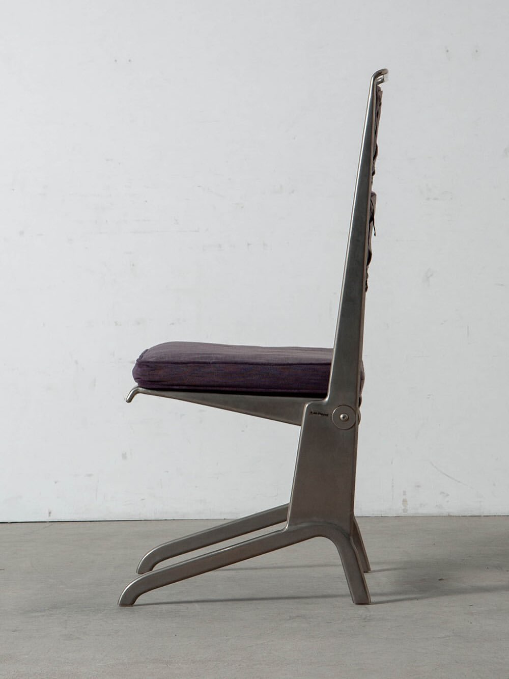 Folding Chair in Steel and Fabric