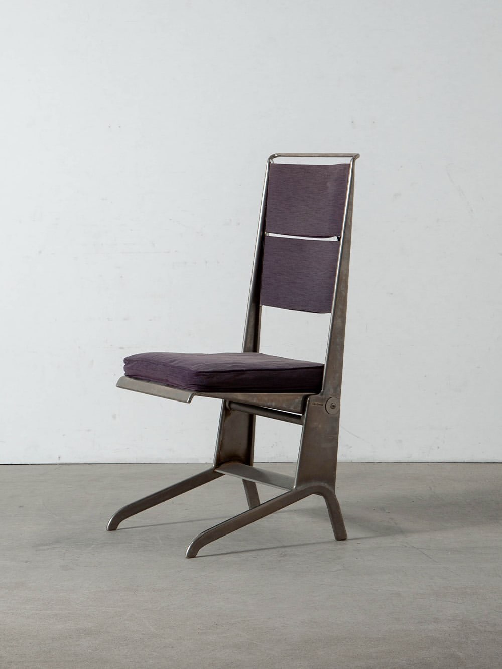 Folding Chair in Steel and Fabric