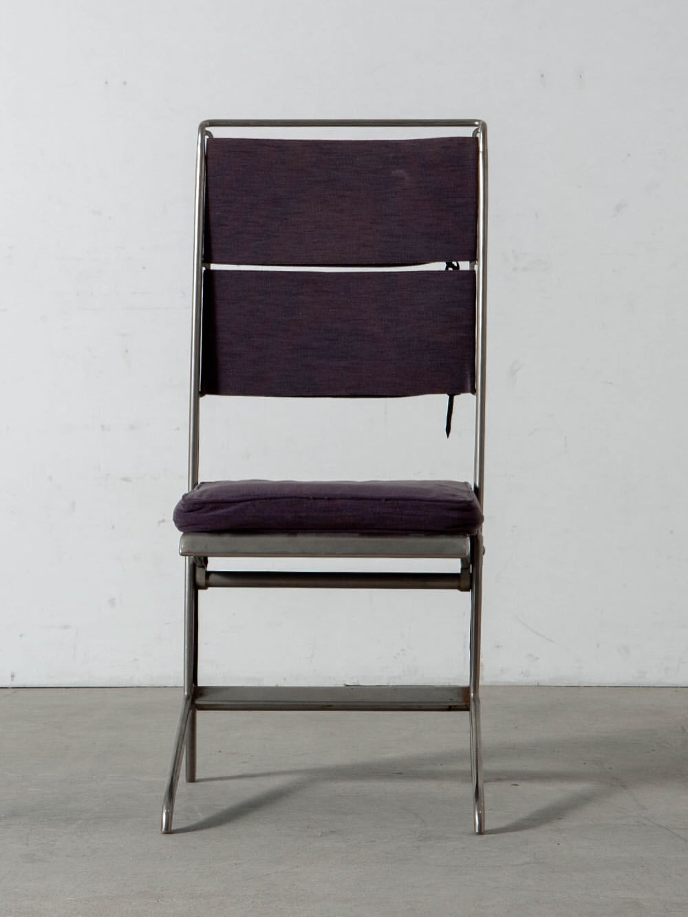 Folding Chair in Steel and Fabric