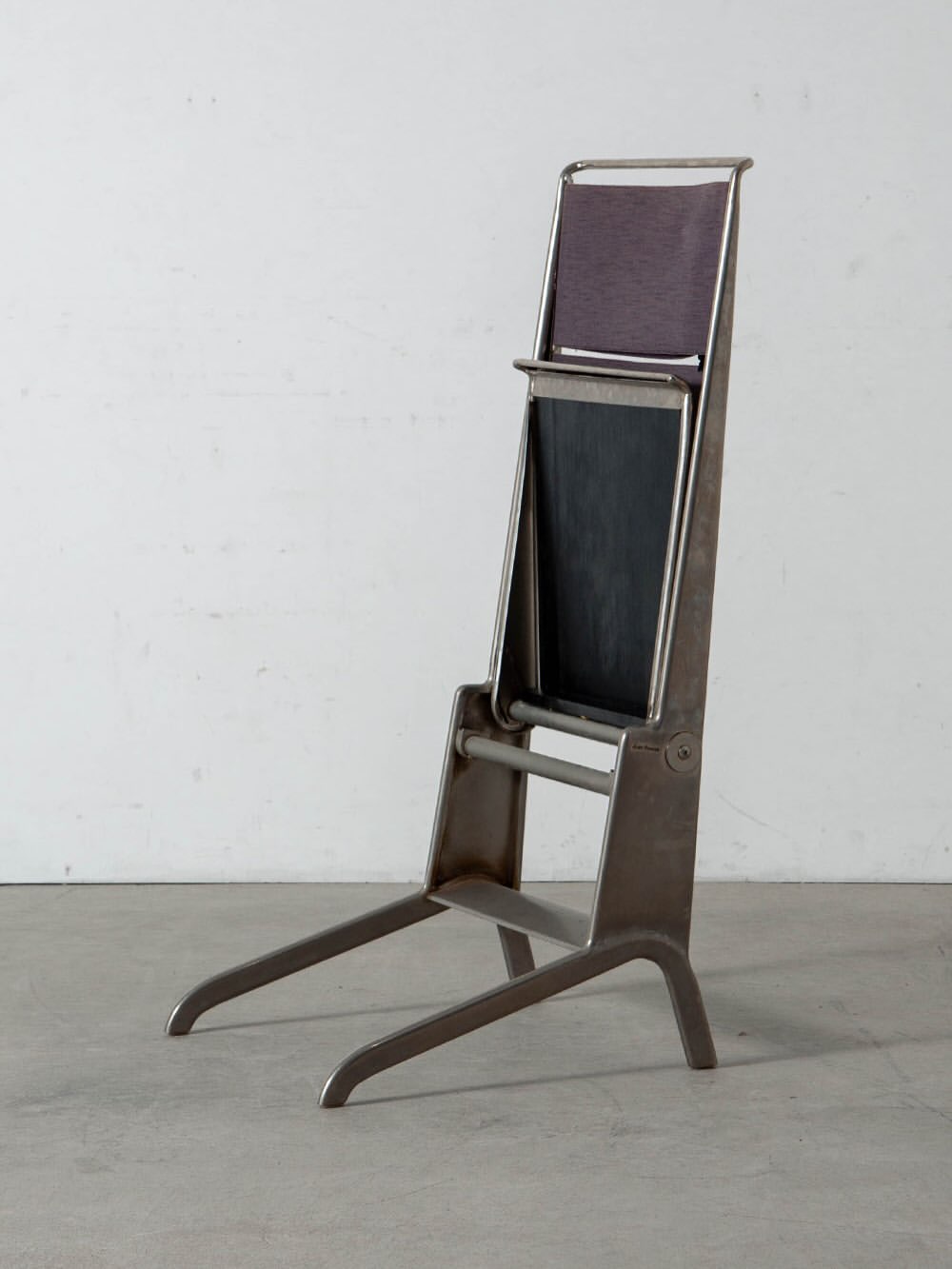 Folding Chair in Steel and Fabric