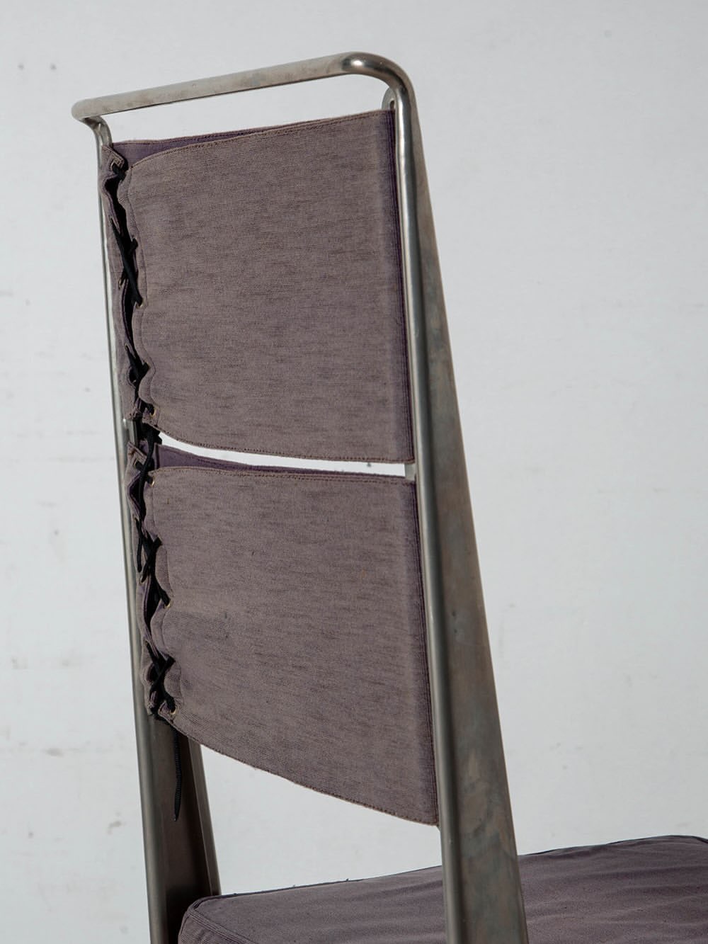 Folding Chair in Steel and Fabric
