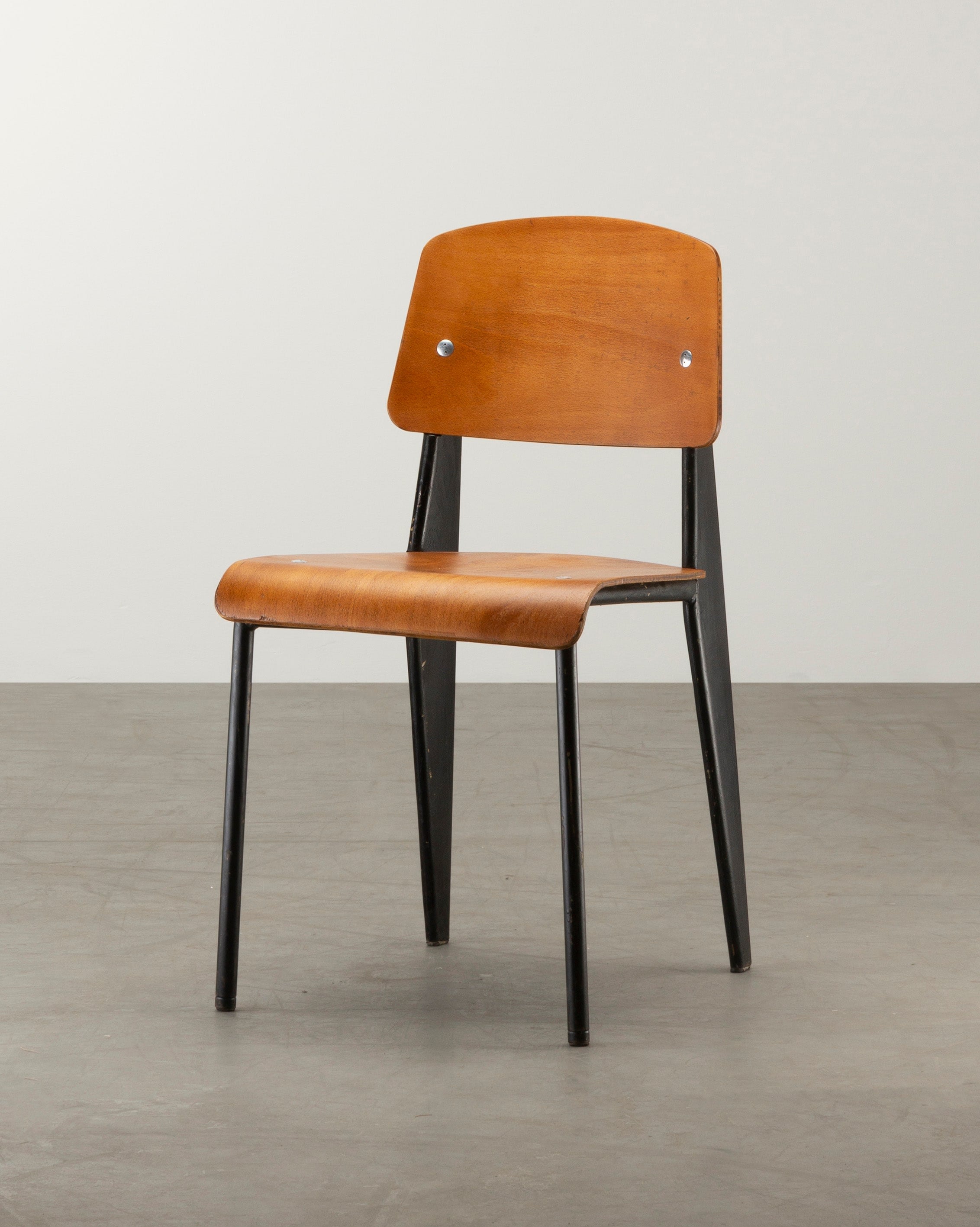 Black Dining Chairs Mod. 305 (Set of 12)