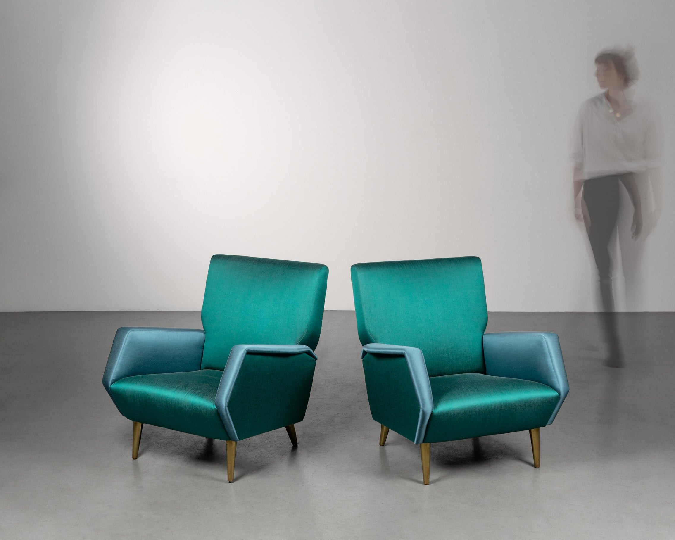 Armchairs Mod. 803 (Pair)
