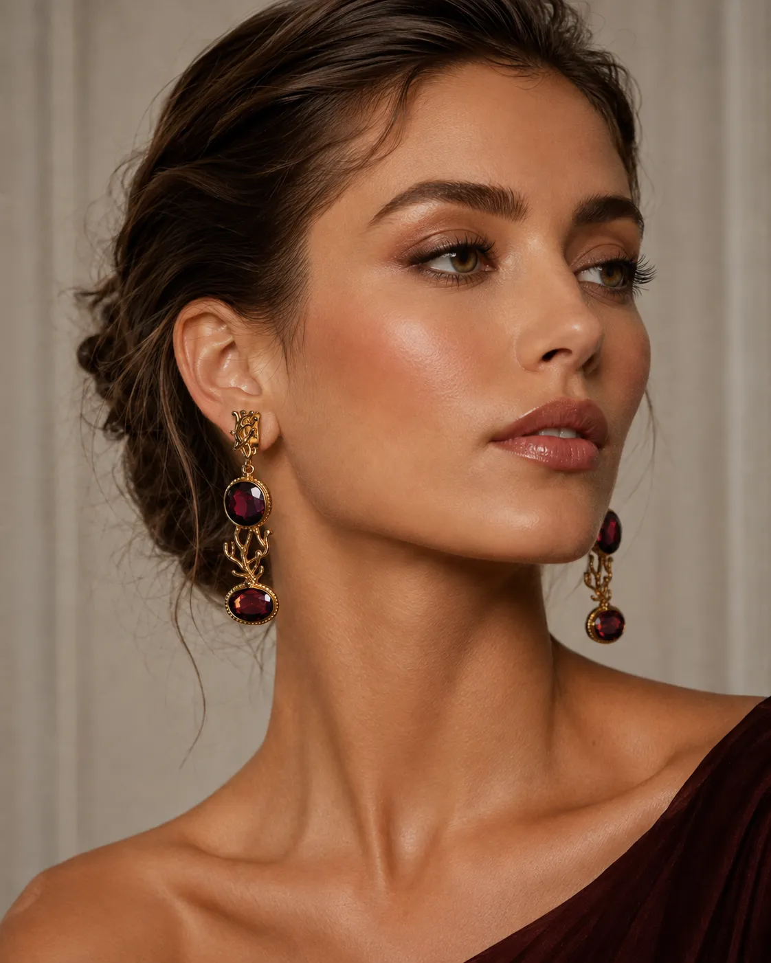 Stunning Garnet Earrings