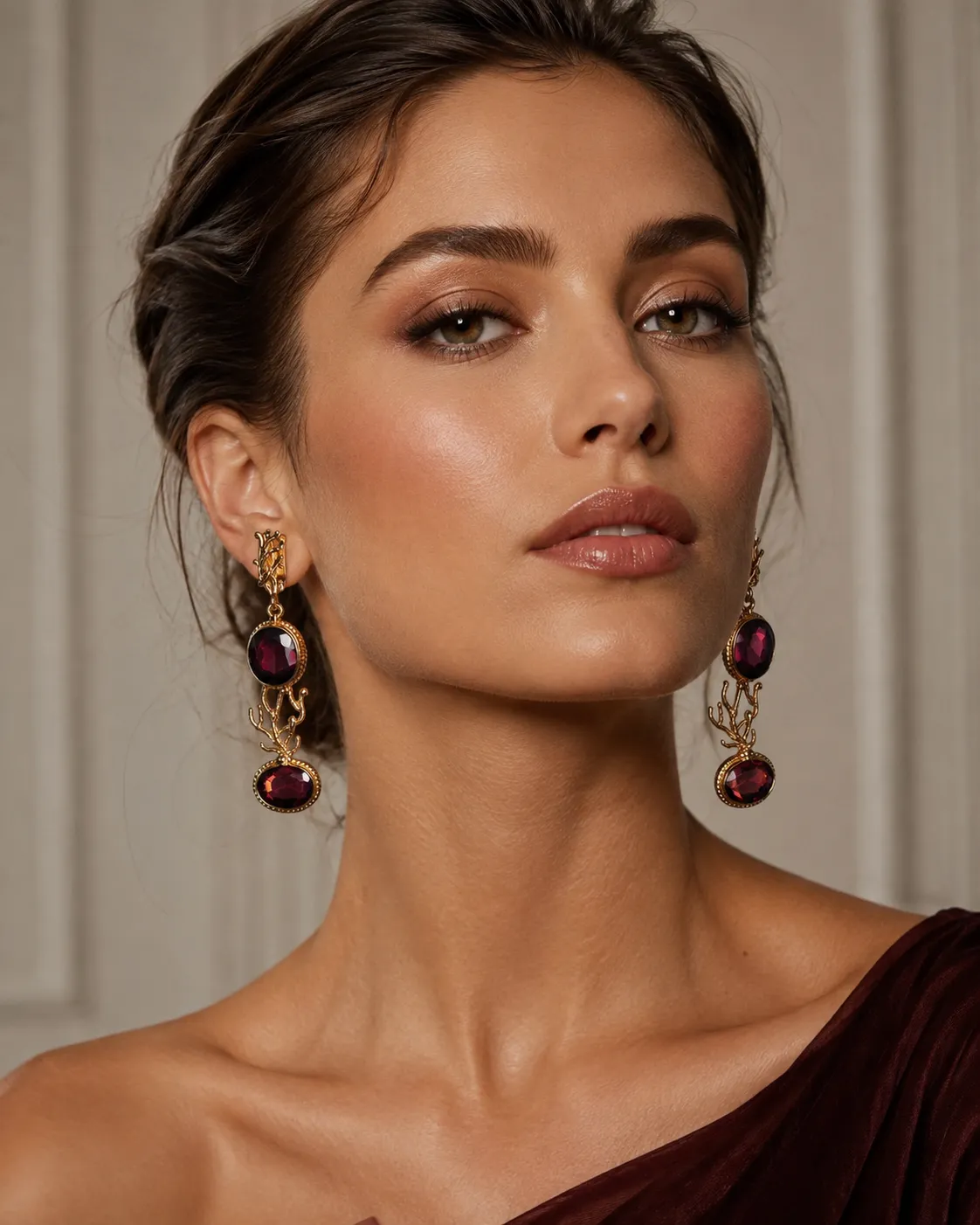 Stunning Garnet Earrings