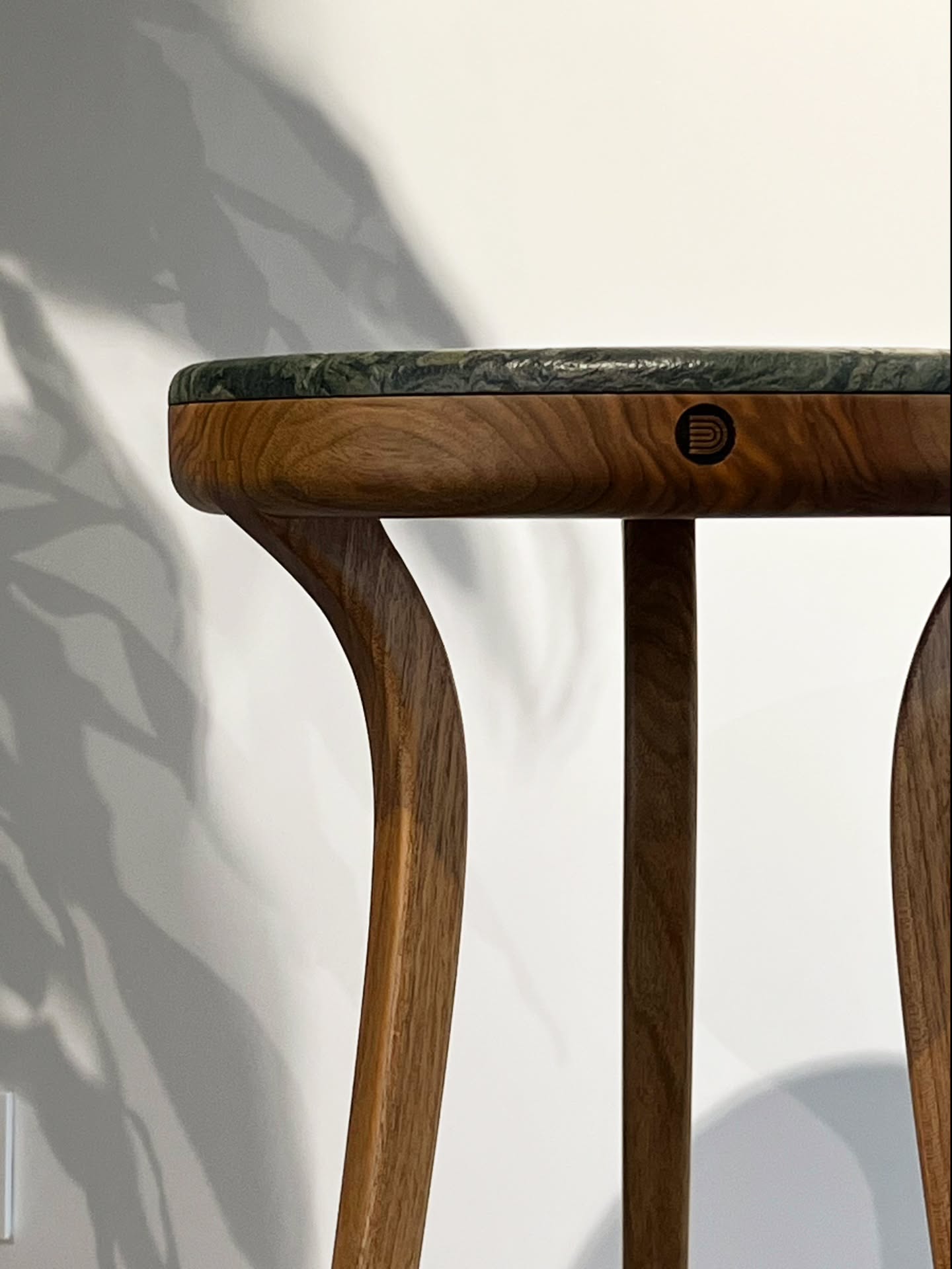 Nazak Arai Stool by Hamze Defaei Woodworks