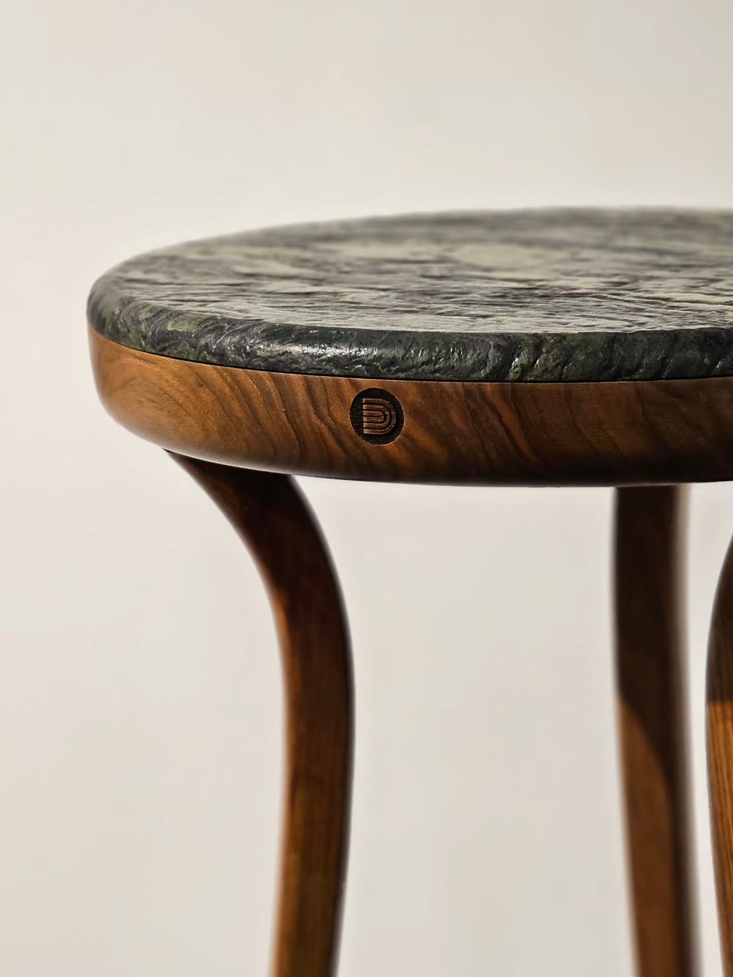 Nazak Arai Stool by Hamze Defaei Woodworks