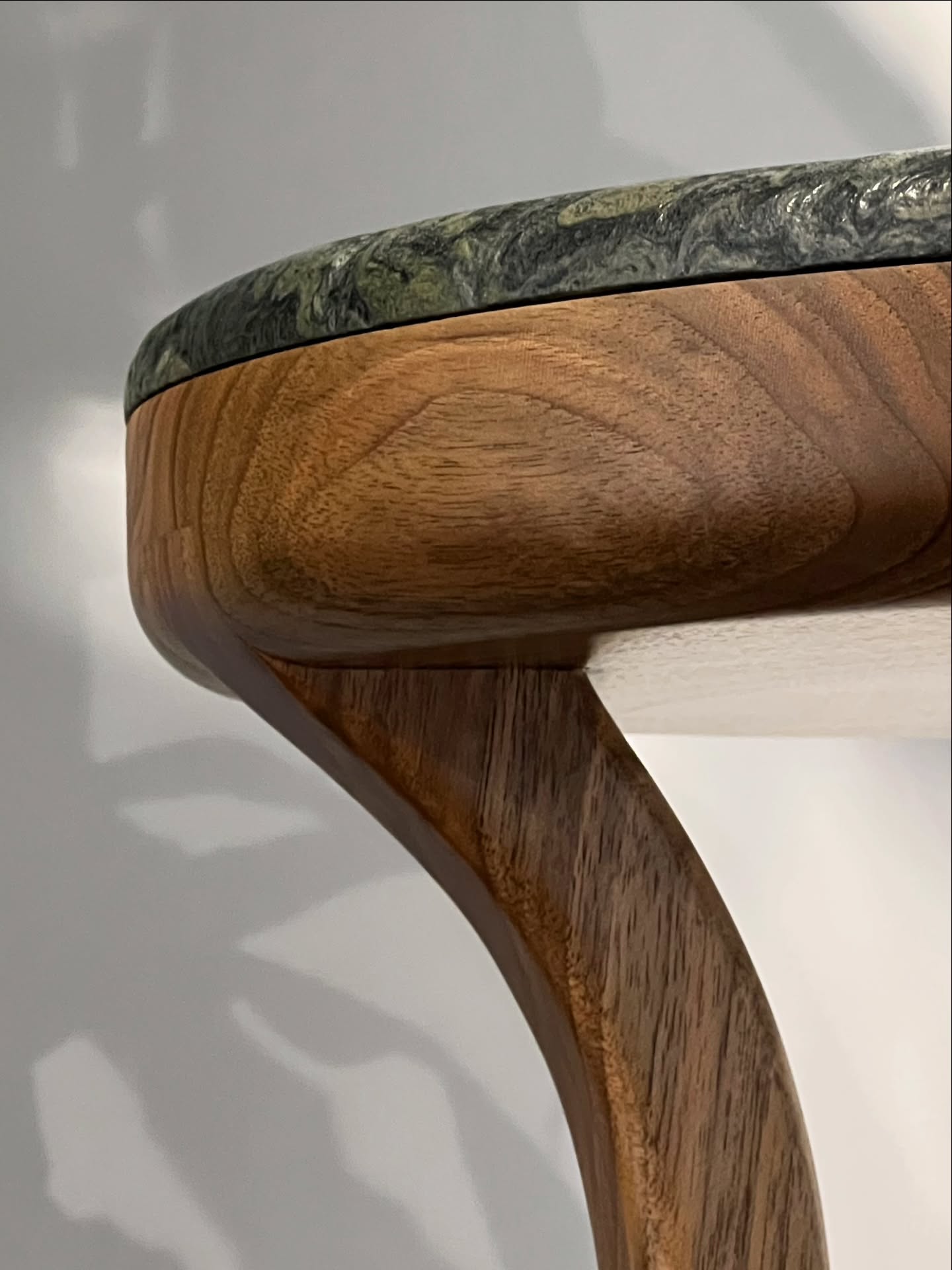 Nazak Arai Stool by Hamze Defaei Woodworks