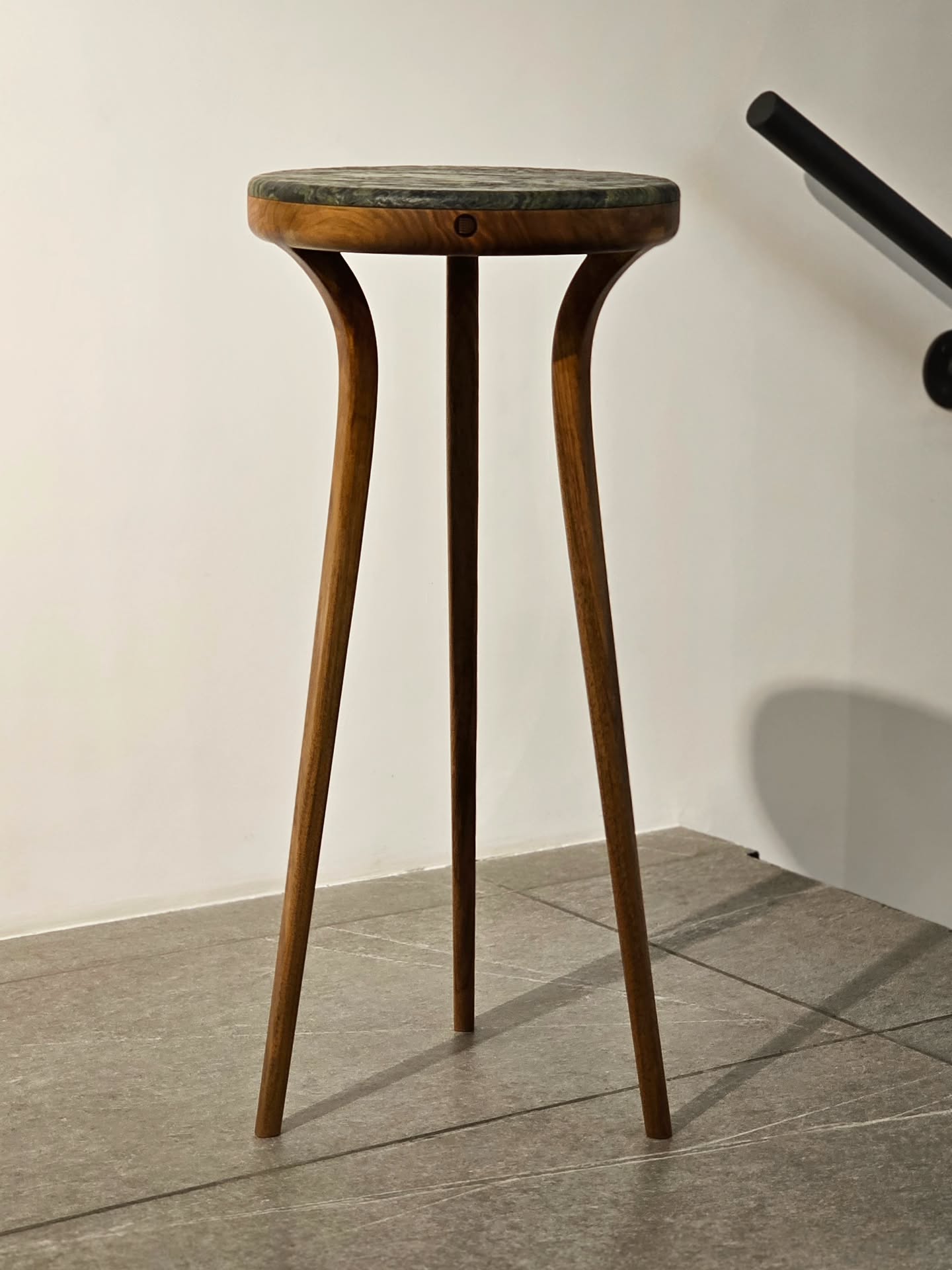 Nazak Arai Stool by Hamze Defaei Woodworks
