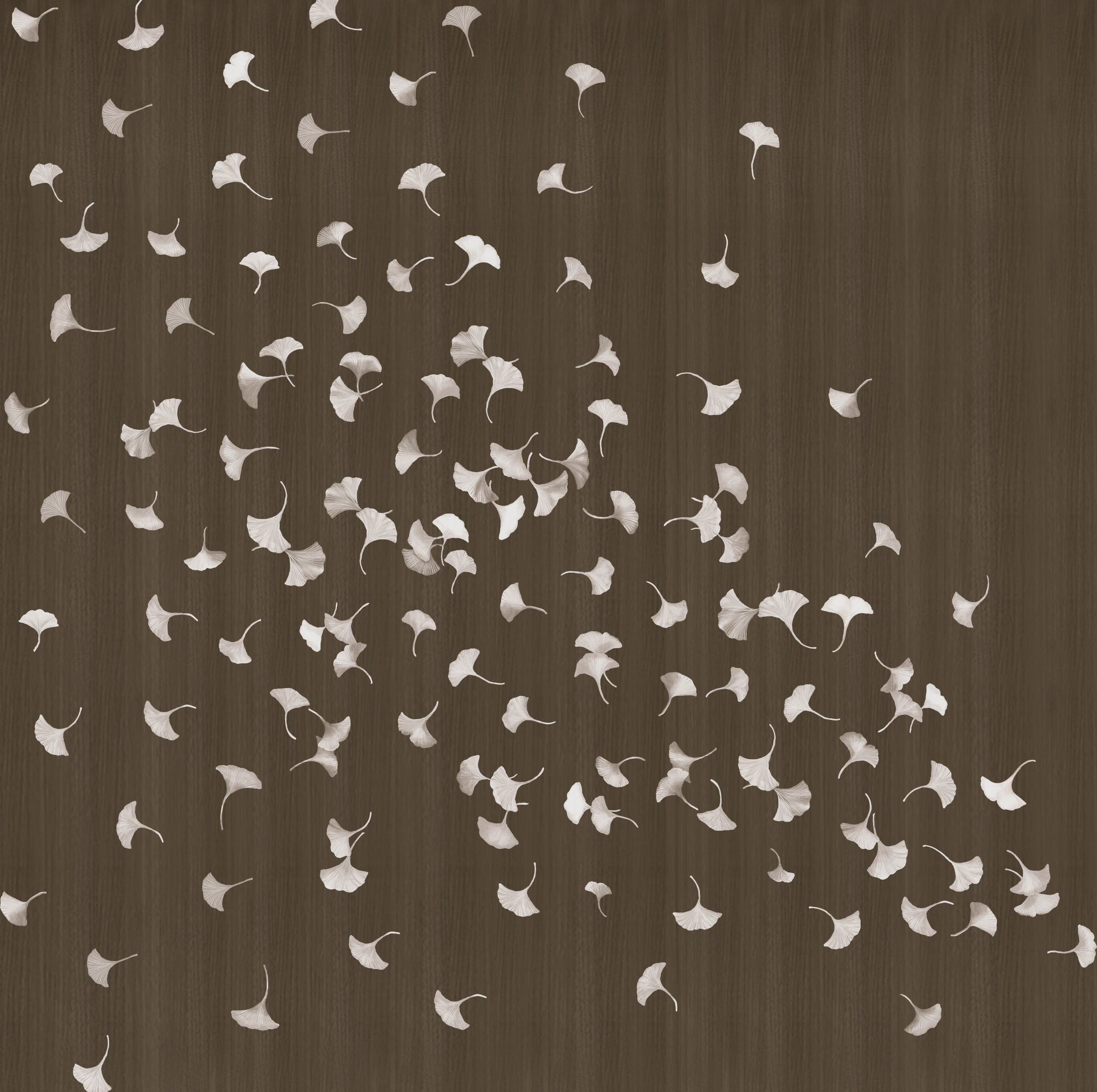 C26-7 Ginko Leaves Art Print