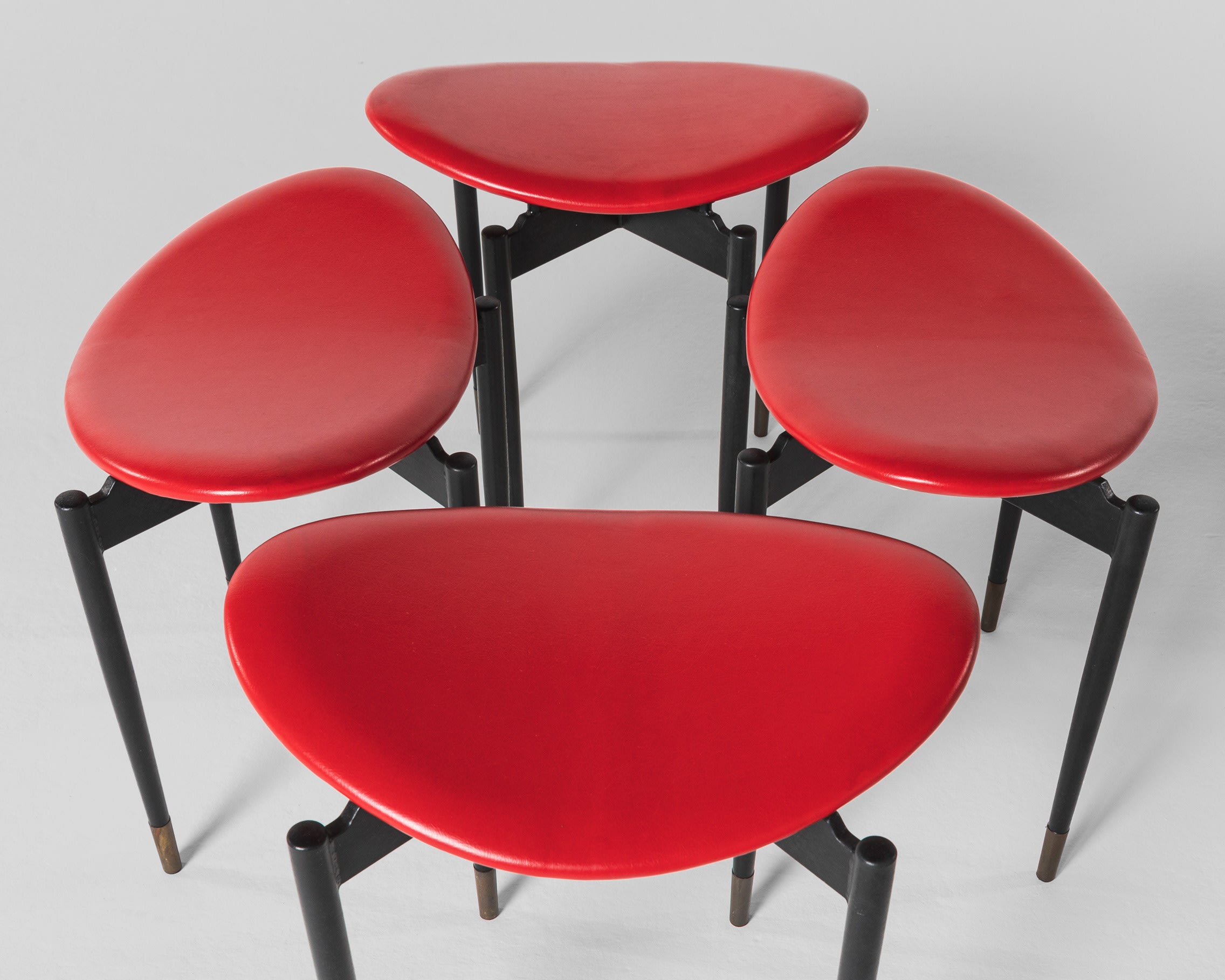 Stools from Lutrario Hall (Set of 4)